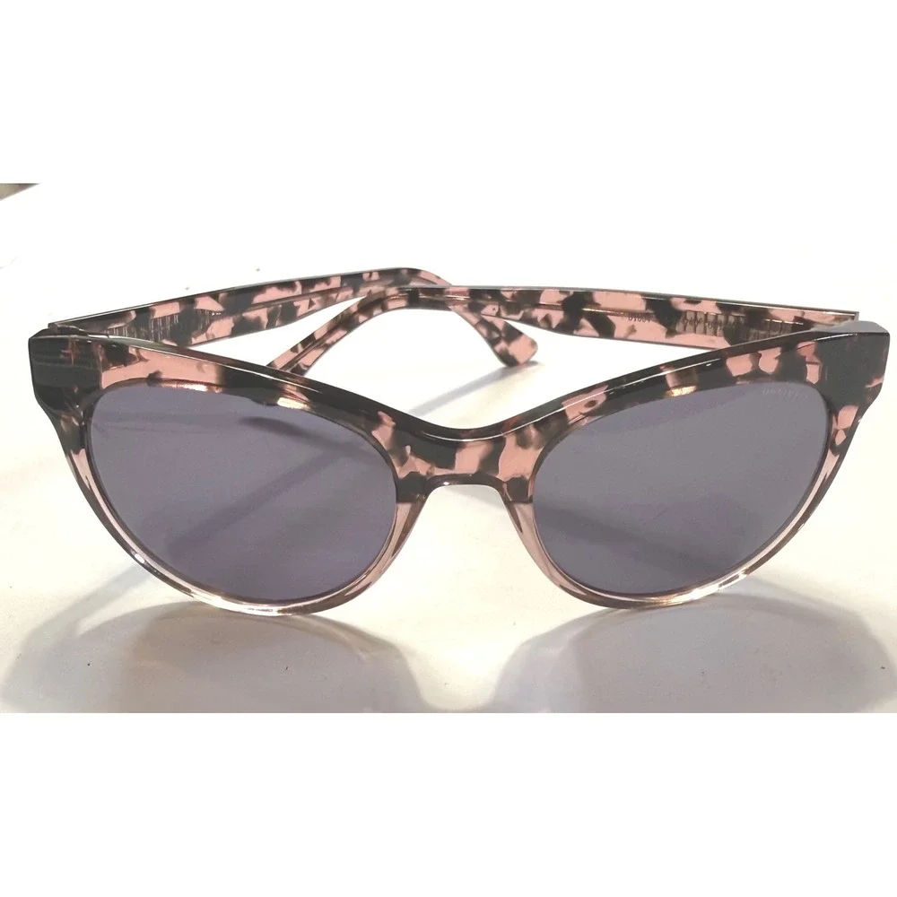 Obsidian Pink Tortoise Cat Eye Sunglasses  Womens Retro Glam